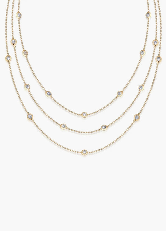 Isabella Triple Necklace