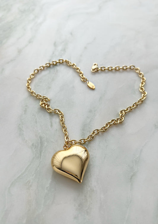 Bubble Heart Necklace