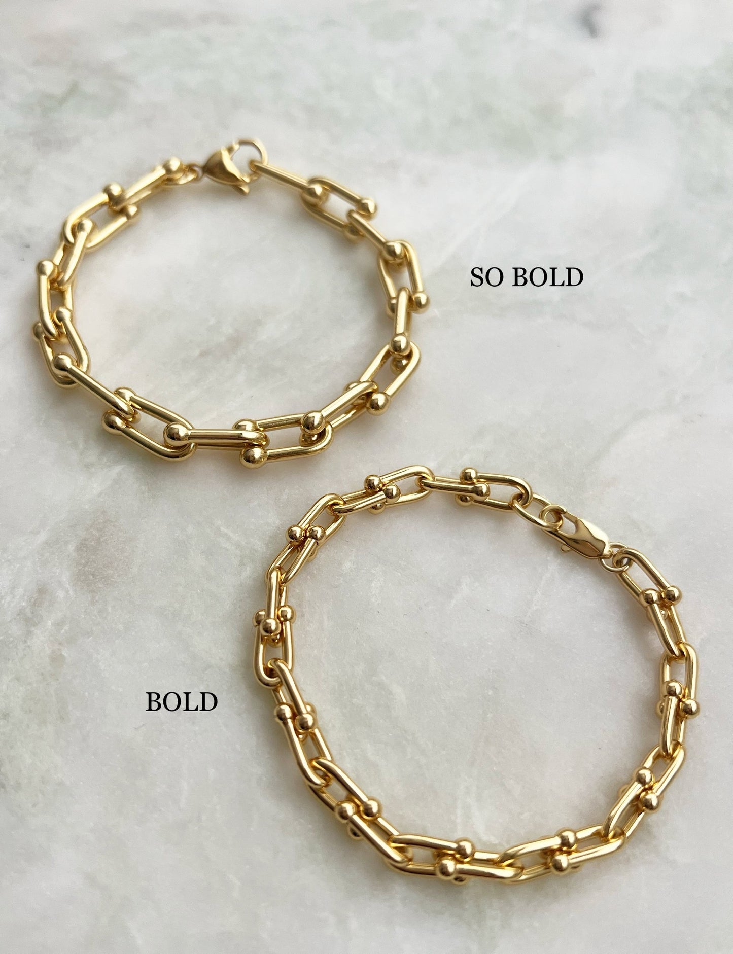 Gauge Link Bold Bracelet